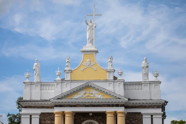 Igreja São Pedro São Paulo Ukmerge Lituânia Construído 1820 Estilo — Fotografia de Stock