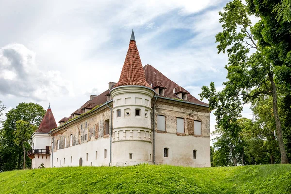 Siesikai Lituanie Juillet 2017 Château Siesikai Sur Lac Siesikai Construit — Photo