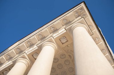Vilnius Katedrali 'nin çatı katı, Litvanya, Vilnius' un ana simgesi.
