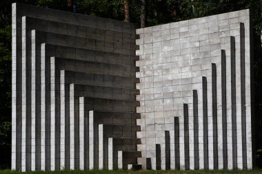Vilnius, Litvanya - 31 Ağustos 2019: Avrupa Merkezi 'nin 