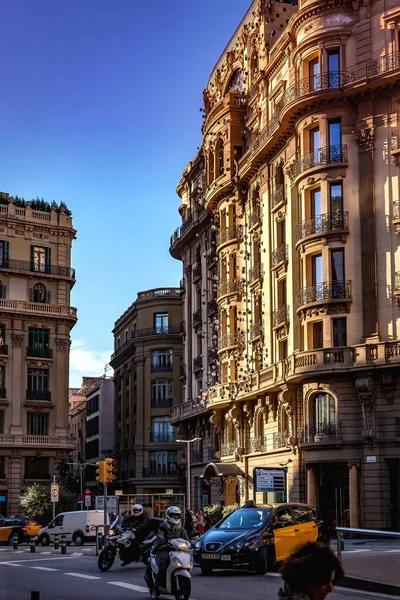 스페인 바르셀로나 2015 1000 안구가 스페인 바르셀로나에 호텔의 파사드 Frederic — 스톡 사진