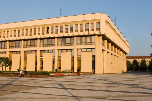 Lithuanian parliament house — Stock Photo, Image