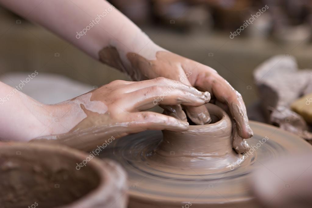 Pottery wheel — Stock Photo © Birute 55136643