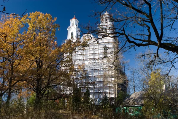 Chiesa in Kurtuvenai, Lituania — Foto Stock