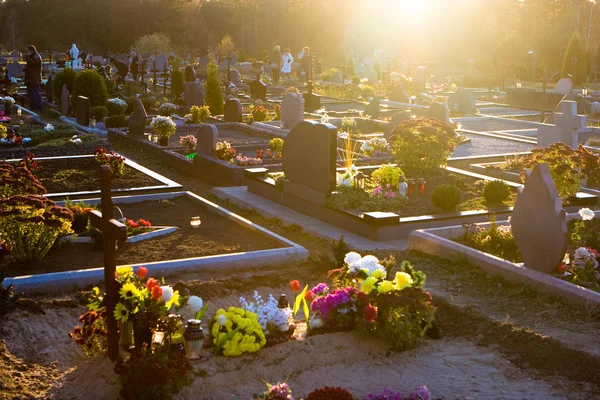 Karveliskiu mezarlığı — Stok fotoğraf