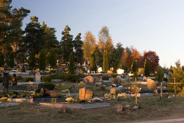 Karveliskiu hřbitov — Stock fotografie