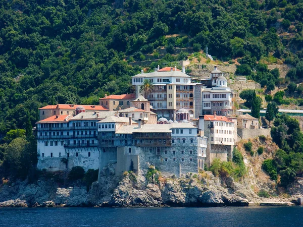 Klooster gelegen op Mount Athos — Stockfoto