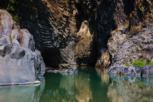 Alcantara Gorge — Stockfoto