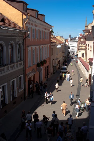 Ausros vartu street — Stock Photo, Image