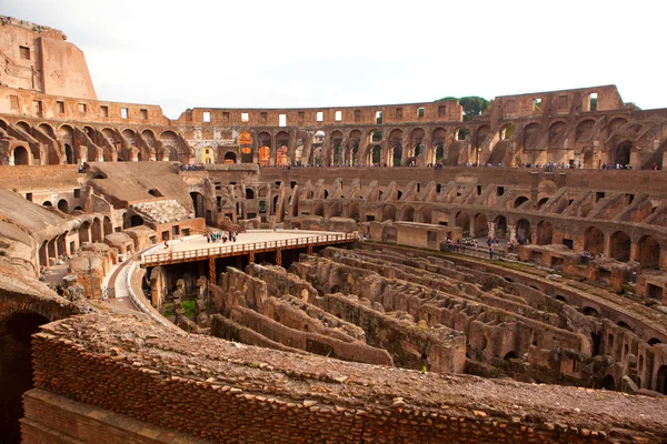 Roman Colosseum in Rome Stock Picture