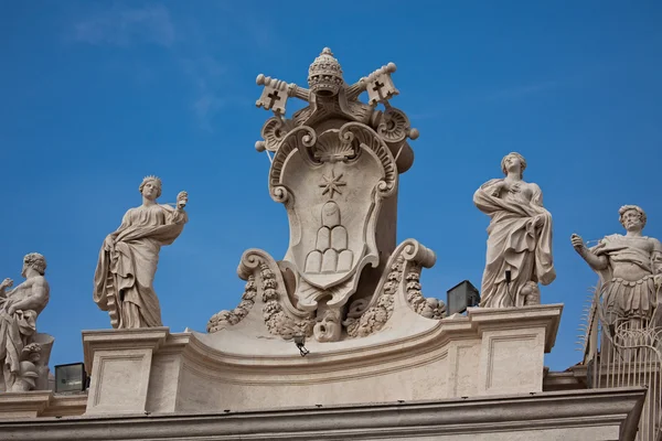 Basilique st. peter dans la ville vaticane — Photo