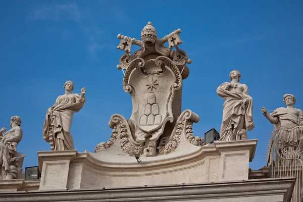 Basilica di San Pietro nella città vaticana — Foto Stock