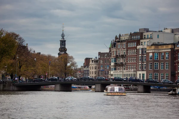 Průplav Amsterdam — Stock fotografie