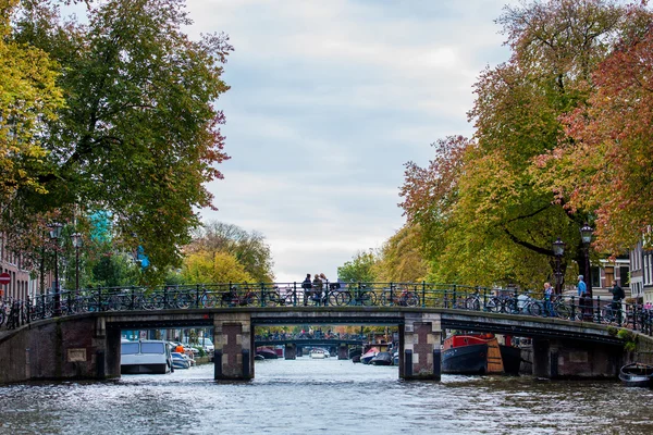 Průplav Amsterdam — Stock fotografie