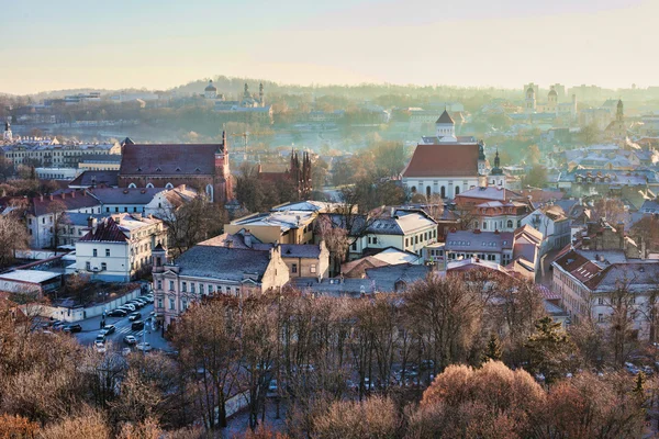 Vilnius utca-és városrészlet — Stock Fotó