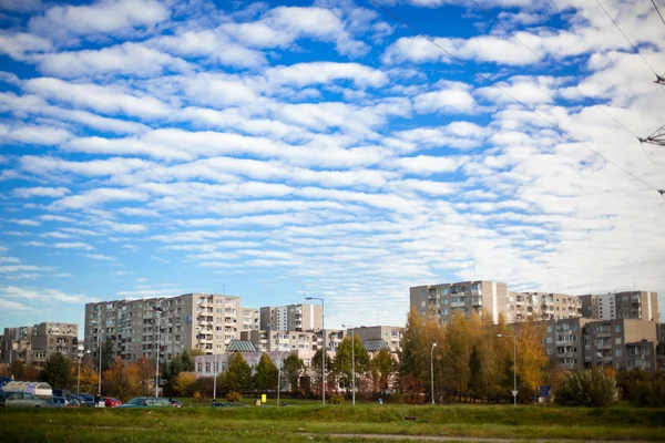 Vilnius Fabijoniskes bölgesinde — Stok fotoğraf