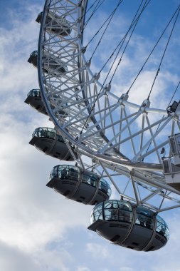 Turistler London Eye kapsül