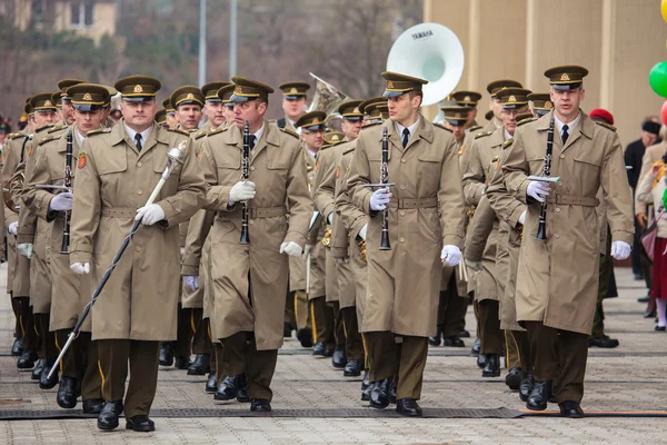 Dia de independência em vilnius — Fotografia de Stock