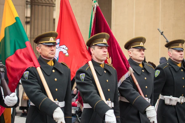 Dia de independência em vilnius — Fotografia de Stock