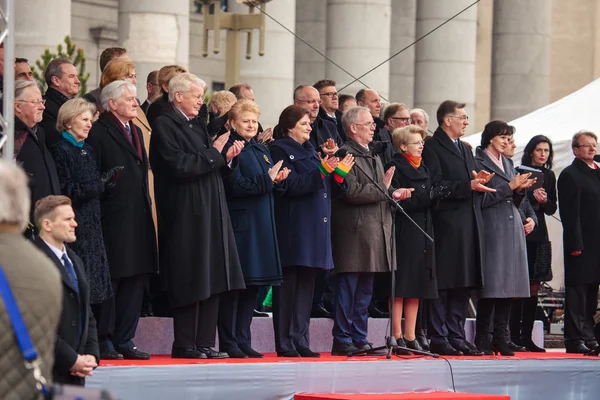 Tag der Unabhängigkeit in Vilnius — Stockfoto