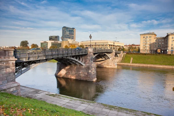 Vilnius Zveryno Köprüsü — Stok fotoğraf