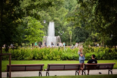 Yaz aylarında Bernardinai Bahçe