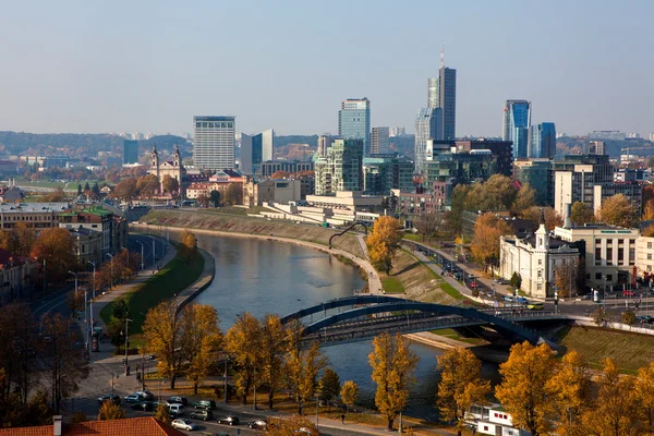 Vilnius cityscape Gediminas Castle