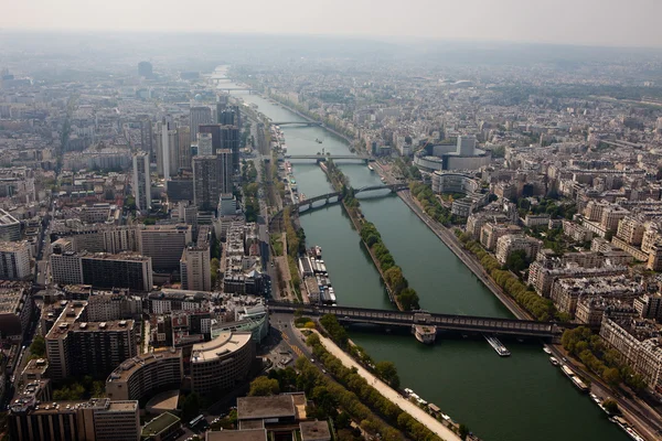 Παρίσι εναέρια άποψη — Φωτογραφία Αρχείου