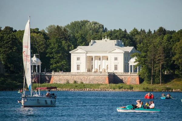 Uzutrakis Manor i Trakai — Stockfoto