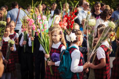 Okuldaki ilk günüm.