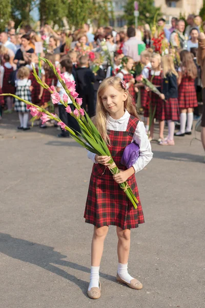 Der erste Schultag — Stockfoto