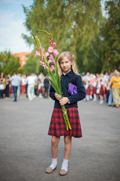 Первый день в школе — стоковое фото