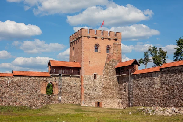 Medininkai kasteel in Litouwen — Stockfoto