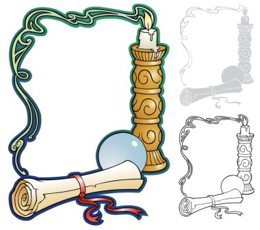 Mistik mum kenarlık