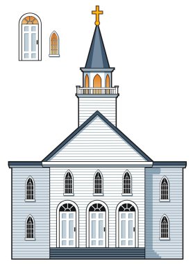 Amerikan sömürge kilise Binası