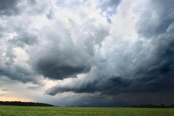 Paysage orageux de l'Indiana — Photo