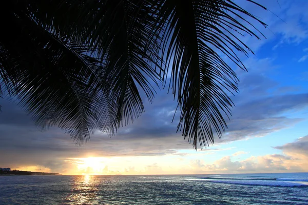 Caribbean Sunset Puerto Rico — Stockfoto