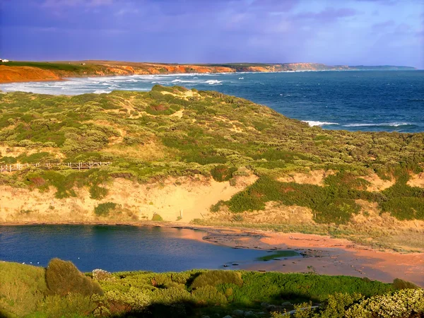 Büyük ocean road, Avustralya - Stok İmaj