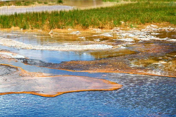 Wyoming Hot Spring Landscape — Stock Photo, Image