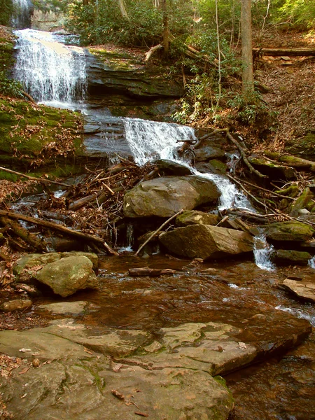 Upper Desoto Falls Georgia — Stock Photo, Image