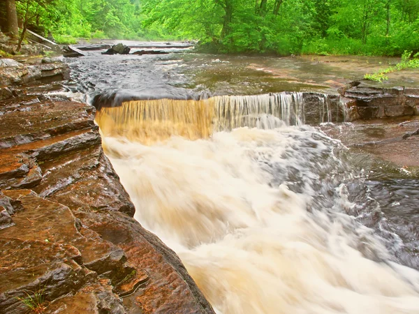 Canyon valt michigan northwoods — Stockfoto