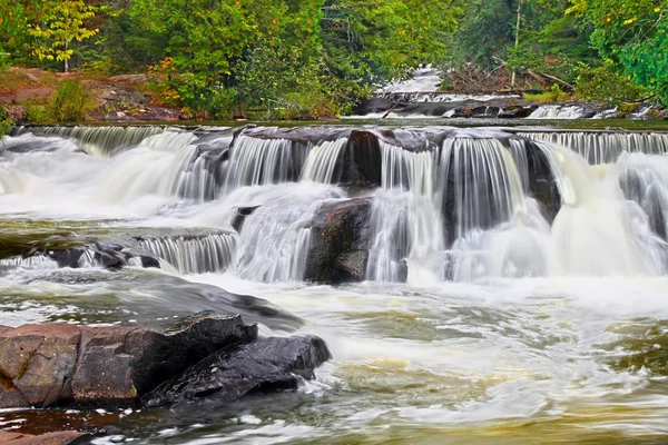 Bond Falls Waterfall in Michigan — Stock Photo, Image
