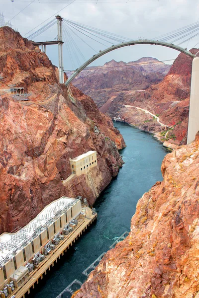 Colorado River Hoover Dam — Stock Photo, Image