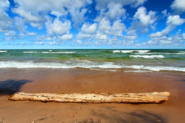 Vagues de plage du lac Supérieur — Photo