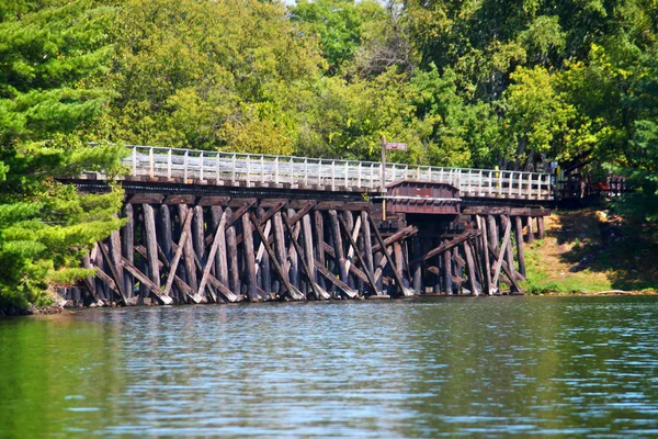 Berenmuts staat Trail Minocqua Wisconsin — Stockfoto