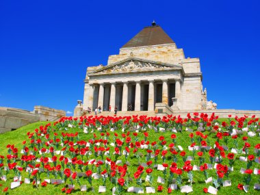 Tapınak anma Melbourne Avustralya