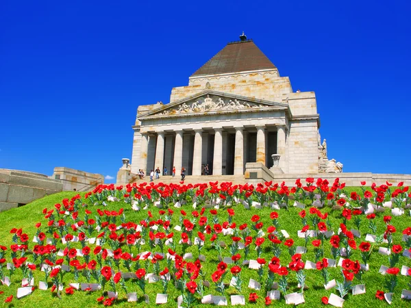 靖国神社的纪念墨尔本澳大利亚 — 图库照片