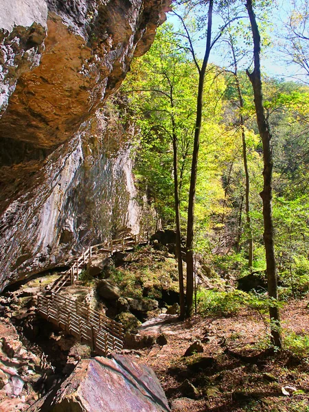 Parque Estatal de las Cuevas Maquoketa Iowa —  Fotos de Stock