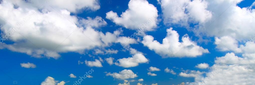 Panoramic Cloud Background