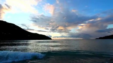 Virgin Adaları günbatımı Tortola